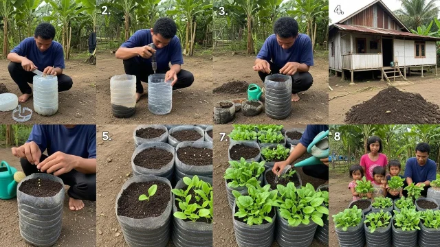 Menanam Bayam di Keranjang Bekas: Cara Mudah dan Panen Cepat
