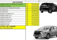 Mitsubishi Xpander Kena Penyesuaian Harga, Simak Daftar Banderol Terbarunya