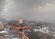 Pabrik Briket di Kawasan Candi Ngaliyan Semarang Terbakar, 8 Armada Dikerahkan