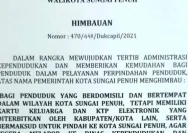 Pemerintah Sungai Penuh Tertibkan Administrasi Kependudukan