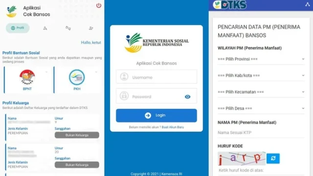 Penerima Bansos Rp600 Ribu Bertambah, Cek Nama Anda dengan NIK KTP