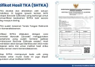Pengumuman Hasil TKA SD-SMP 2026: Cara Unduh Sertifikat Digital