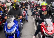 Persaudaraan Di Atas Sepeda, Paguyuban Honda Kuningan Gelar Kopdar Gabungan