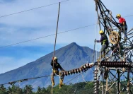 Personil PDKB PLN UPT Salatiga Gelar Climb Up Inspection untuk Mengamankan Sistem Transmisi Jateng dan DIY