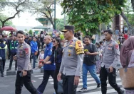 Polisi Kawal Aktivitas Warga di Gowa dengan Lancar dan Aman