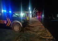 Polisi Lakukan Patroli Blue Light untuk Mengamankan Masyarakat di Lamongan