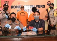 Polisi Wonogiri Tangkap Dua Pengedar Sabu Asal Solo
