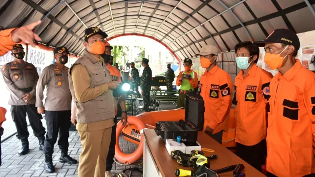 Polsek Tikung Tingkatkan Patroli Presisi Antisipasi Bencana Alam di Lamongan