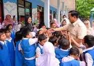 Presiden Prabowo Tinjau Program Makan Bergizi Gratis di Jakarta
