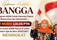Program ADEM Papua di Jatim Cetak Generasi Berprestasi, 51 Siswa Lolos PTN