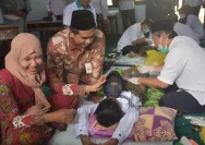 PT Jaleca Tri Tunggal Lakukan Khitan Massal untuk 50 Anak di Bacin