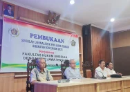 PWI Jateng Siapkan Lulusan FH Unissula Jago Menulis