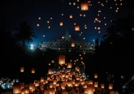 Ribuan Lampion Waisak Menerangi Langit Borobudur, Membangkitkan Ekonomi Daerah