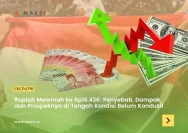 Rupiah Melemah Akibat Faktor Geopolitik dan Kebijakan Moneter