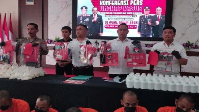 Sindikat Narkoba Rp4,7 Miliar Tumbang di Mojokerto