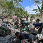 TNI Berkontribusi pada Pembangunan Nasional dengan Menghadirkan Akses Dasar untuk Masyarakat Terpencil